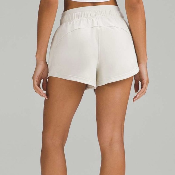 Lululemon Athletica Inner Glow High-Rise Short 3” Bone - Picture 3 of 10